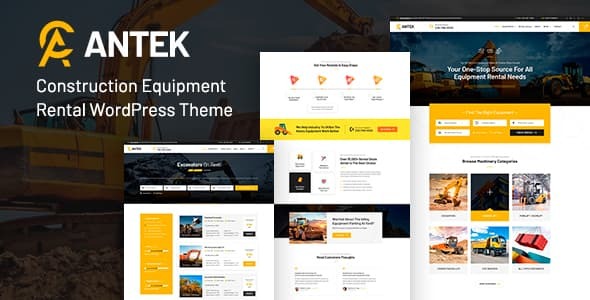 Construction theme preview.