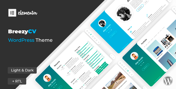 WordPress theme preview grid.