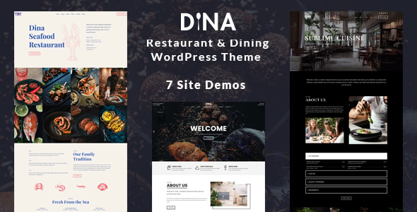 Restaurant theme previews.