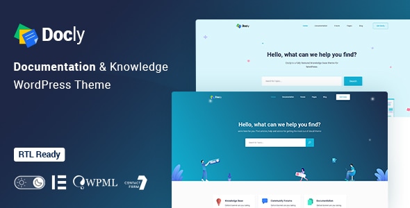WordPress theme preview screens.