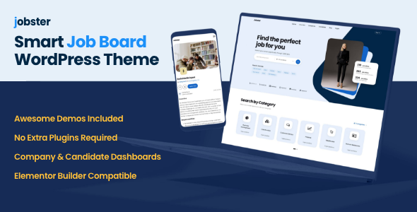 Job board theme advertisement.