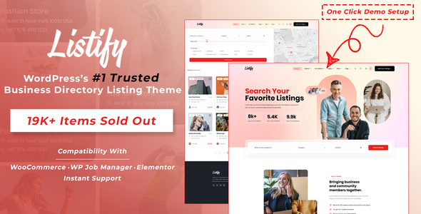 Website theme advertisement banner.