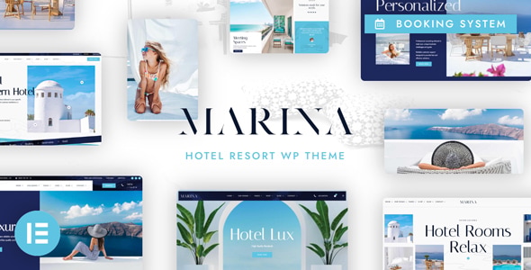 Hotel resort theme previews.