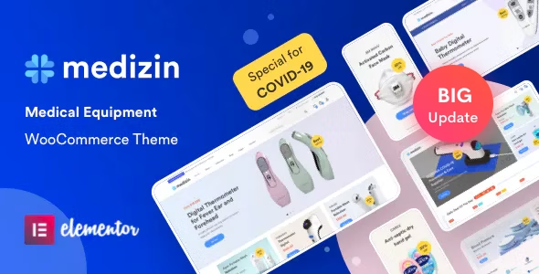 Medical theme promotion banner.