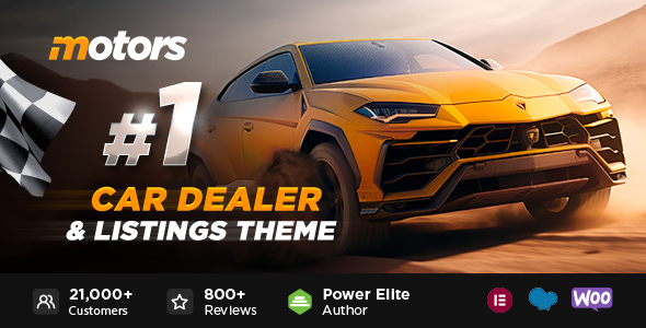 Yellow car with racing theme.