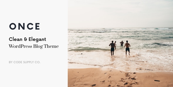 Three people running into ocean.