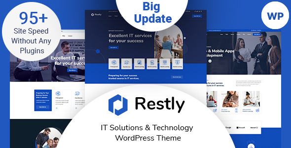 WordPress theme advertisement.