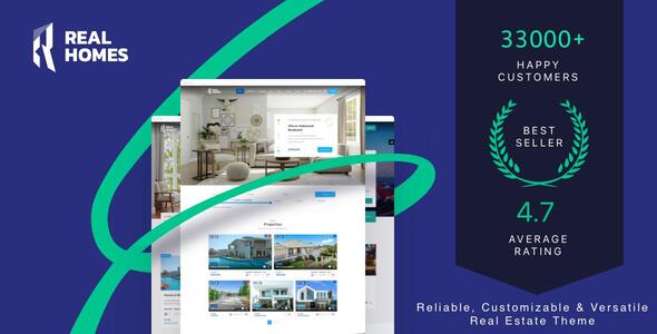 Real estate theme advertisement.