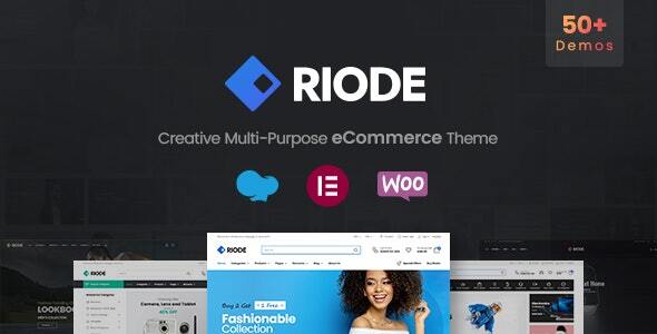 Riode eCommerce theme banner.