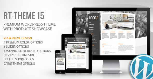 WordPress theme on devices.