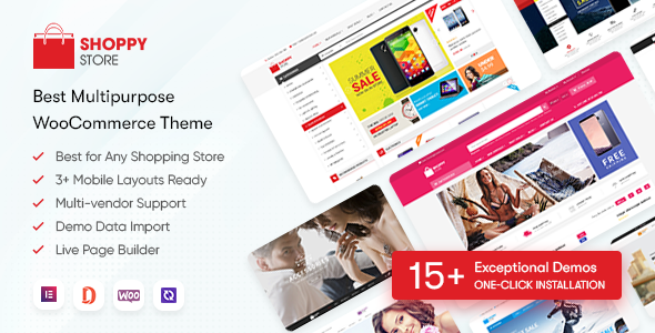 E-commerce theme promotion banner.