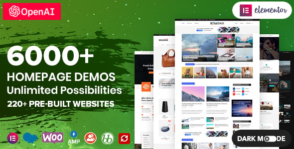 Website demos advertisement banner.
