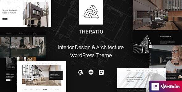 WordPress theme for architecture.