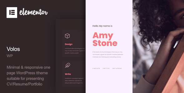 WordPress theme advertisement.