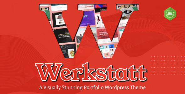 Red "Werkstatt" theme design