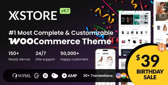 XStore WooCommerce theme sale.